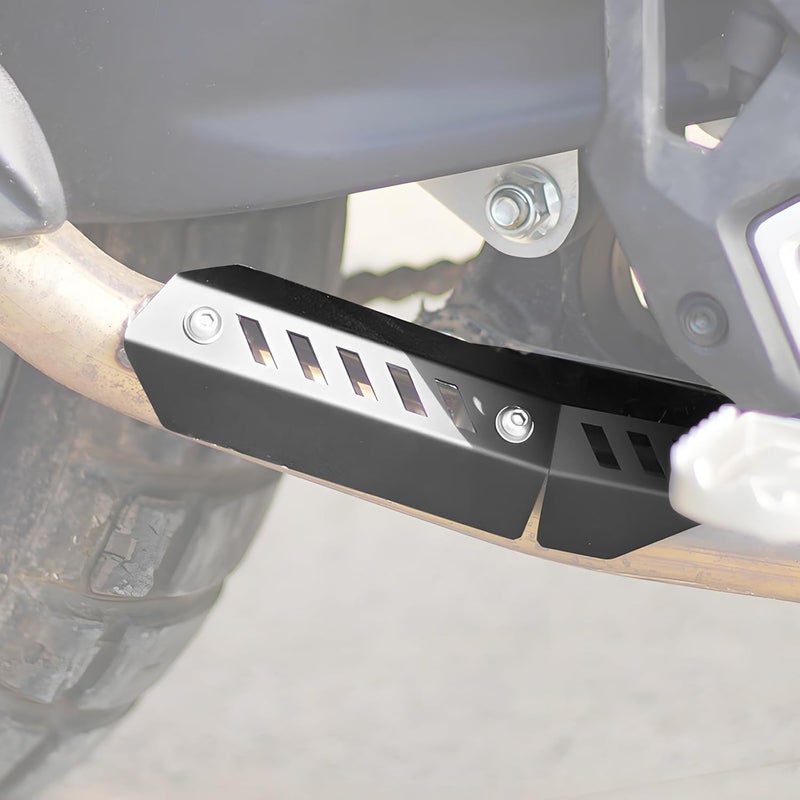 XIDAODIT Exhaust Heat Shield Exhaust Pipe Anti-scalding Cover Compatible with CFMOTO 450MT 450-MT IBEX 450 2023 2024 2025 - Image 2
